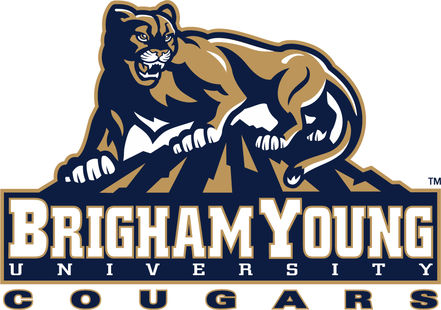 Brigham Young Cougars 1999-2010 Primary Logo iron on transfers for clothing